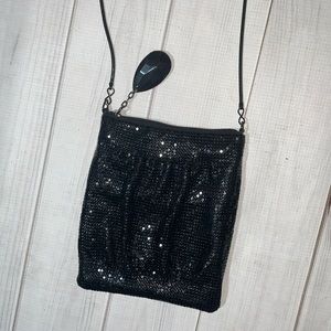 The Limited - Black mini crossbody chain mail purse